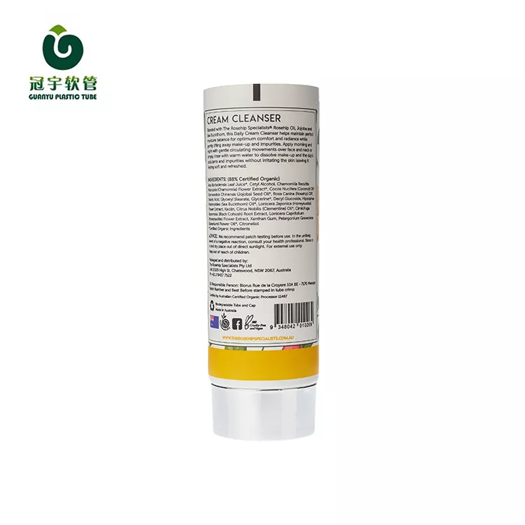 Custom Cosmetic Squeeze Pe Tube Packaging Plastic Tubes Packaging