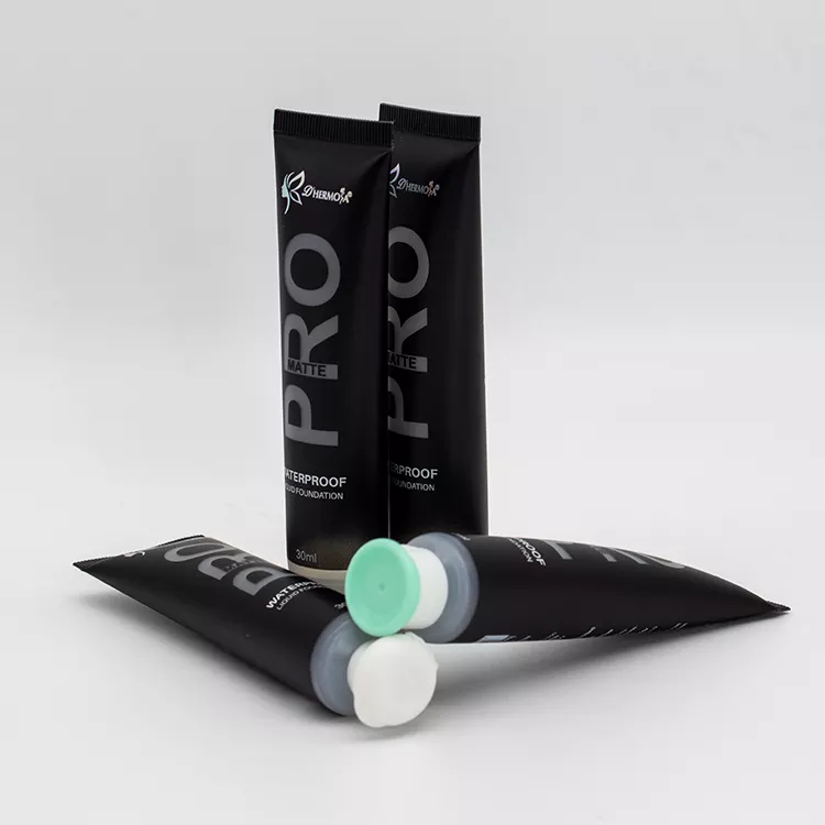 Collapsible Aluminum Cosmetic Cream Tubes Package Empty Ointment Aluminum Packaging Tube