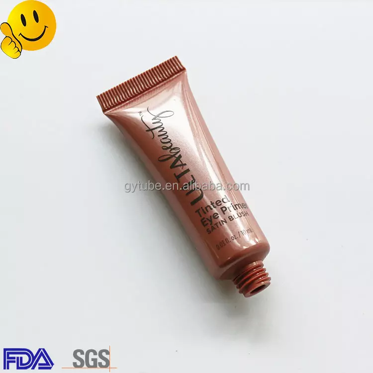 Round Cosmetic Tube Packaging Long Nozzle Tube Plastic Tubes2