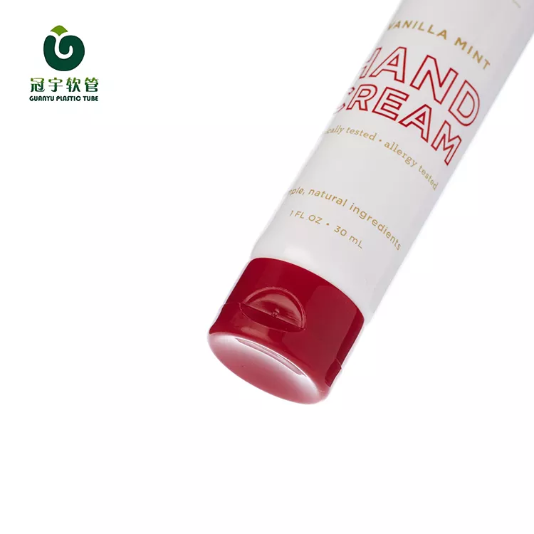 PE Cosmetic Packaging Soft Plastic Cosmetic Skin Cream Tube
