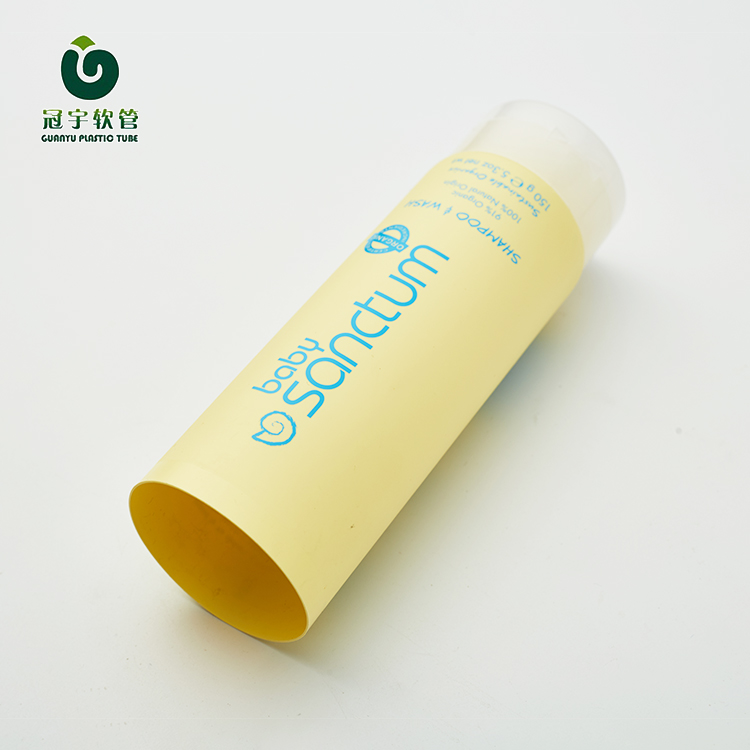 Factory Cosmetic Eco Friendly Custom Design Screen Printing Empty PCR Soft Plastic Squeeze Lotion Cream Tube3