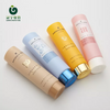100ml Hot Stamping And Offset Printing Clear Cosmetic Tubes Plastic Tube with Screw Caps