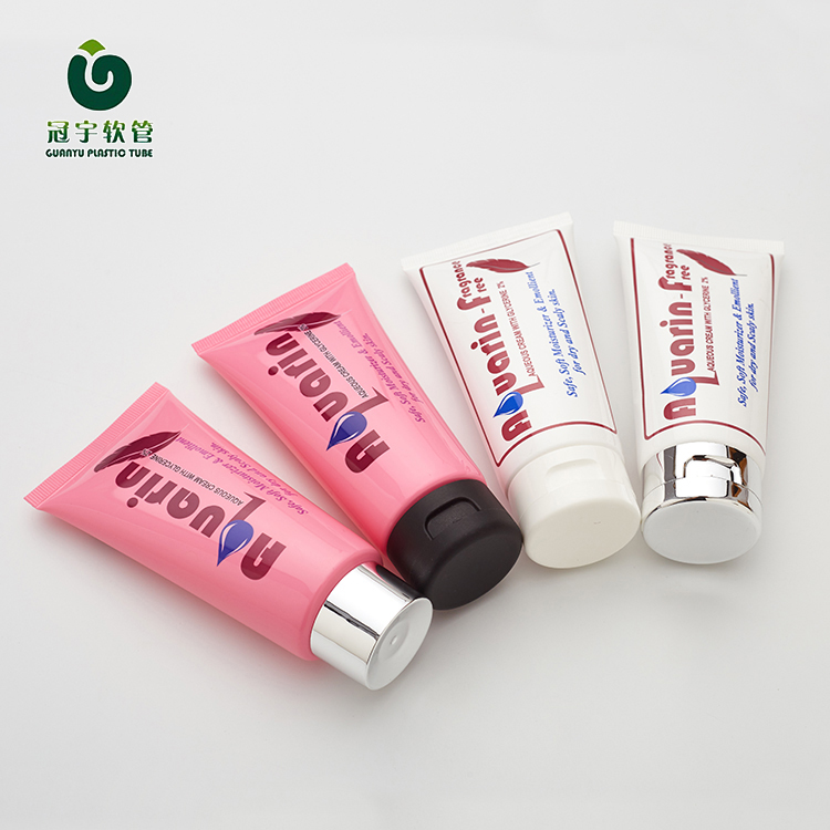 45mm Cosmetic Transparent Hair Gel Empty Clear Plastic Cream Packaging Tubes