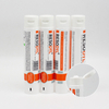 Korean Style Toothpaste Cosmetics Packaging Skin Care Empty PE Plastic Squeeze Tubes with Screw Closure Flip Top