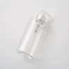 Factory Supply Flat Shoulder Empty Pet Customized Capacity Plastic Hair PET Shampoo Bottles Container With Pump