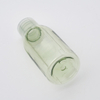 Customized Capacity Cosmetic Lotion Packaging Transparent Round Bottom Bottle Plastic Shampoo Bottle With PET Cap