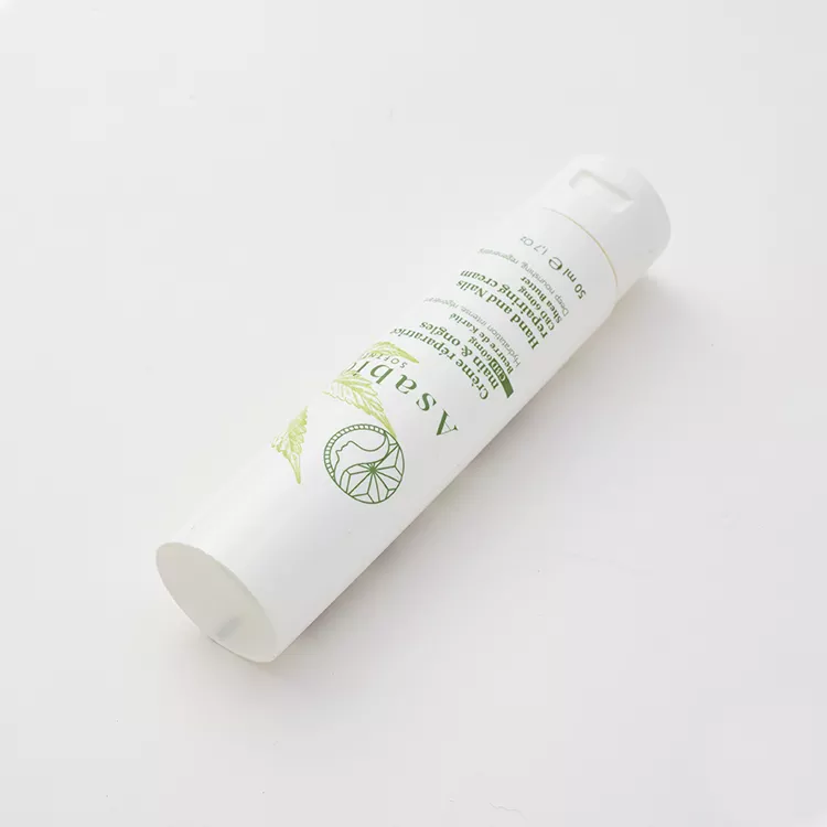 Biodegradable Customized Cosmetic Plastic White Tube Packaging4