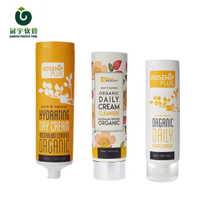 Color Collapsible Tubes Skin Care 125ml Tube Laminated Tube Flip Top 
