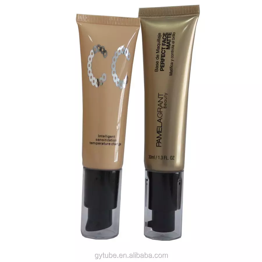 Wholesale Small Airless Cosmetic Plastic Soft Packaging Tube with Pump