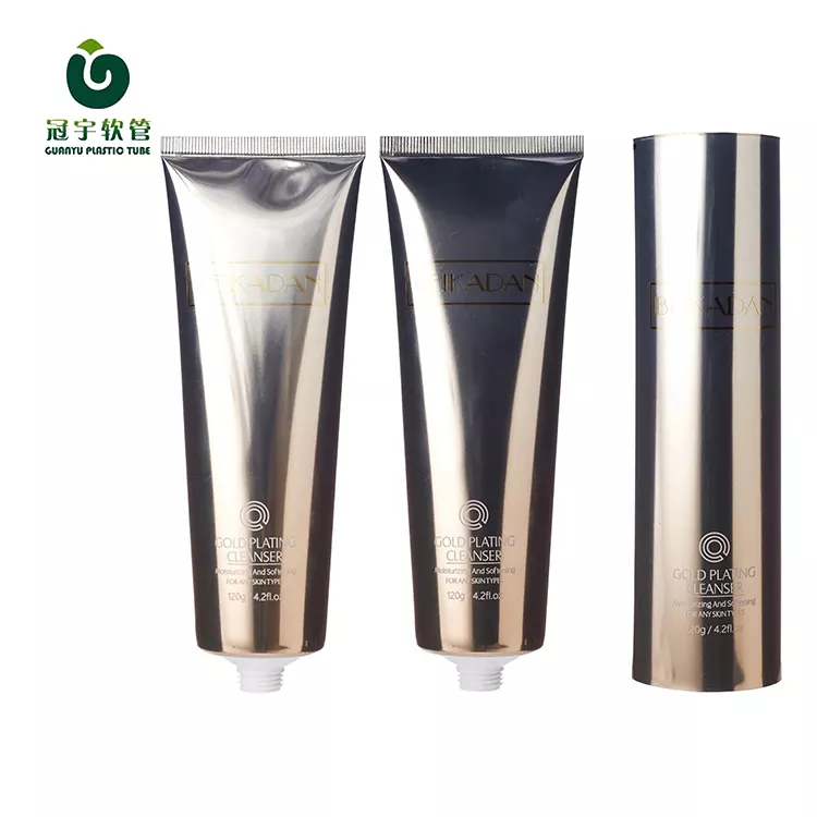 Wholesale Aluminum Cosmetic Soft Tube Flat Tube Body Creme Tube Packaging