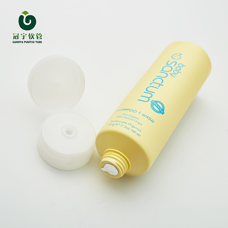 Factory Cosmetic Eco Friendly Custom Design Screen Printing Empty PCR Soft Plastic Squeeze Lotion Cream Tube