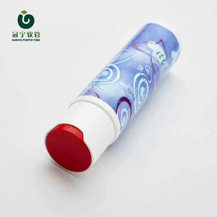 25mm 30ml Clear Plastic Laminated Cosmetic Medicated Cream Tube with Offset Printing