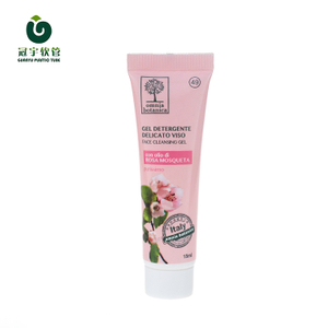 Empty Plastic Squeeze Cosmetic Tube Package 