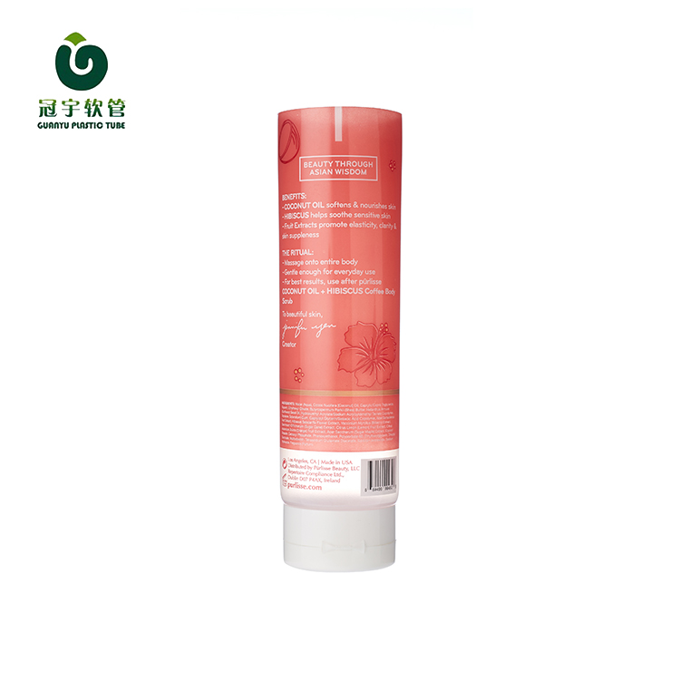170g Pe Plastic Cosmetic Printing Tube with Flip Top Cap