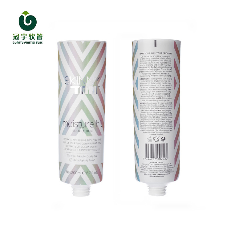 Custom Cosmetic Empty Container Empty Cosmetic Laminated Tube 