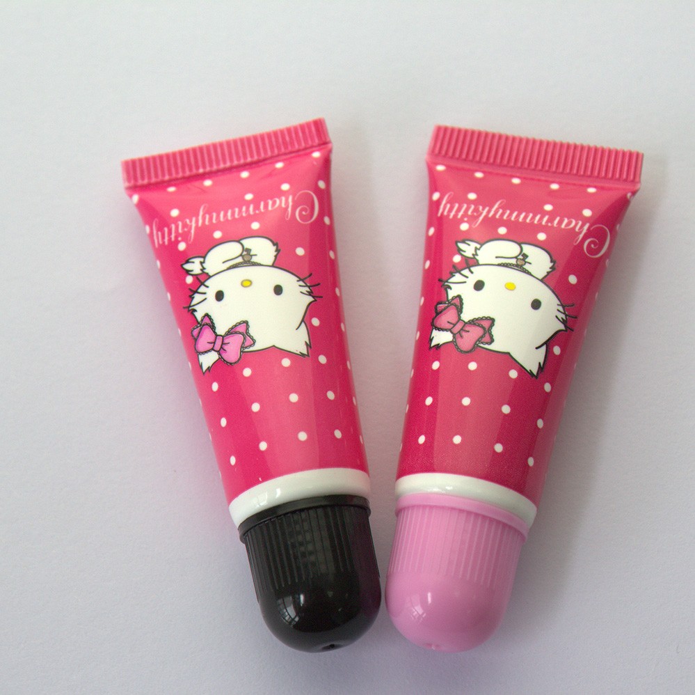 Mini Transparent Plastic Lip Balm Tube 15ml 