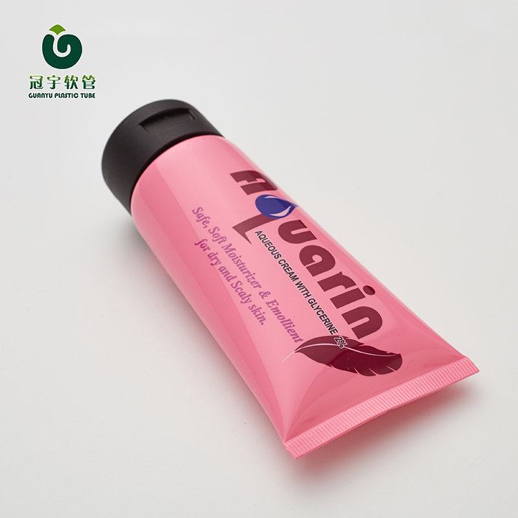 45mm Cosmetic Transparent Hair Gel Empty Clear Plastic Cream Packaging Tubes