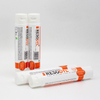 Korean Style Toothpaste Cosmetics Packaging Skin Care Empty PE Plastic Squeeze Tubes with Screw Closure Flip Top