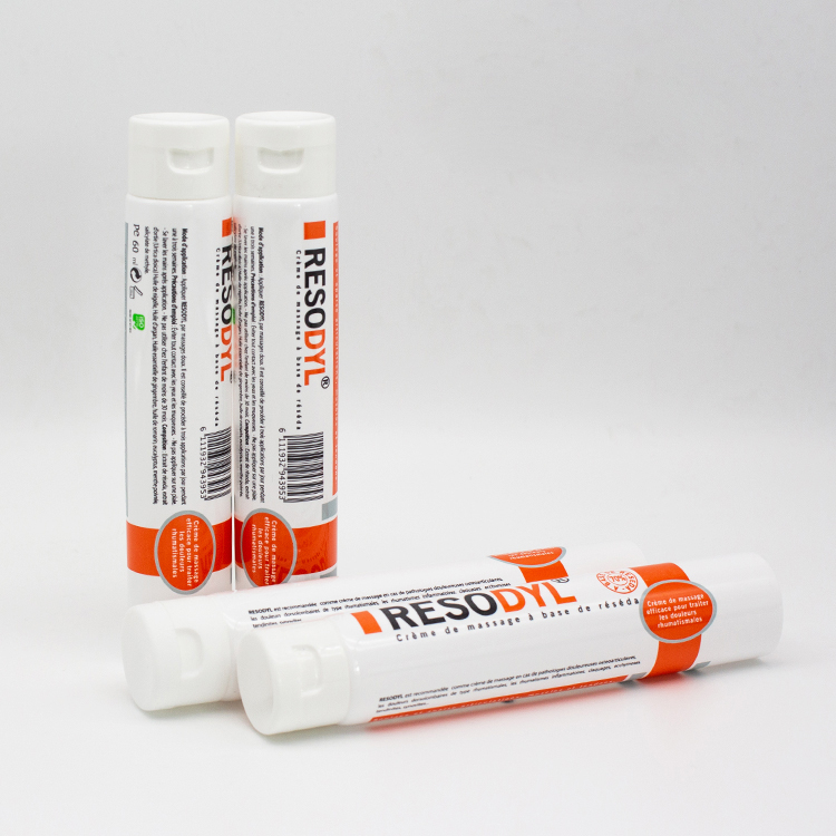 Korean Style Toothpaste Cosmetics Packaging Skin Care Empty PE Plastic Squeeze Tubes with Screw Closure Flip Top