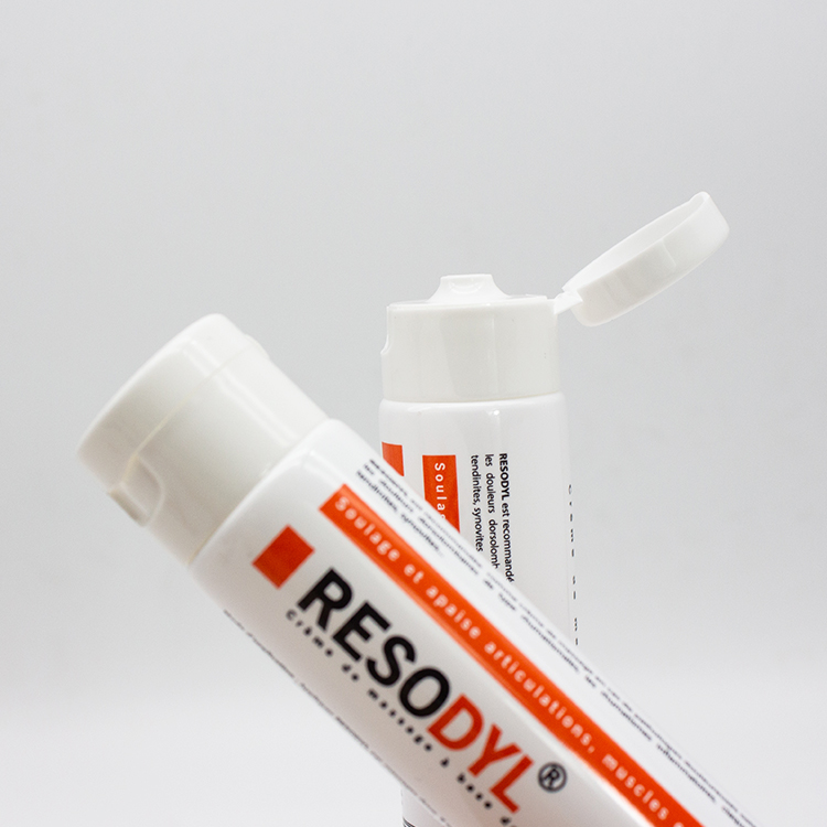 Korean Style Toothpaste Cosmetics Packaging Skin Care Empty PE Plastic Squeeze Tubes with Screw Closure Flip Top