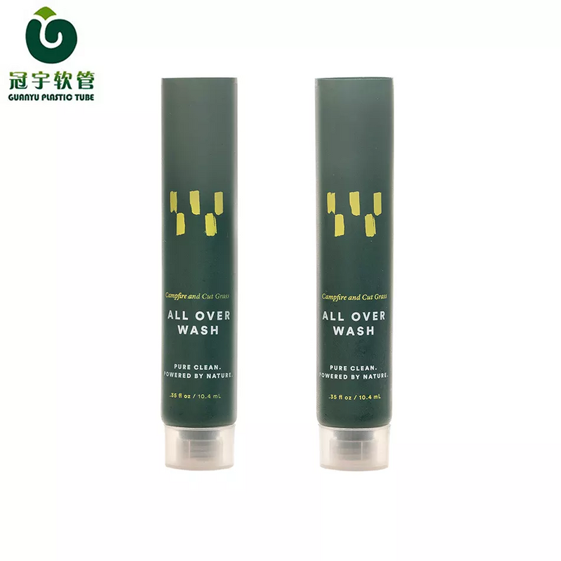 China Supplier Laminated Plastic Clear Mini Shampoo Packaging Tube