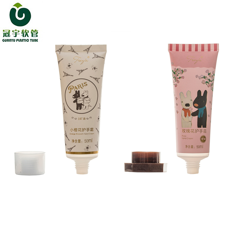 High Quality Hand Cream Tube Flip Top Cap Cosmetic Packaging Tube Plastic Tubes Packaging