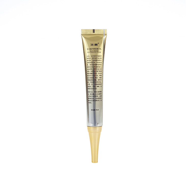 Wholesale Custom Cosmetic Packaging Tubes Empty Label Aluminum-plastic Cream Silver Abl Tube