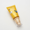 Wholesale PCR Plastic Soft Makeup Sunblock Cosmetic Lotion Airless Pump BB Cream Tube Packaging For Skin Care