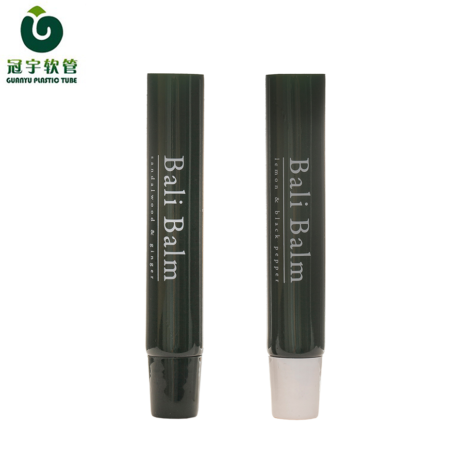 10ml Glossy Silkscreen Printing Cosmetic Squeeze Plastic Tube for Cosmetics Lipstick Packaging