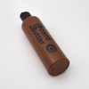 Customized Capacity And Prints Wholesale Plastic Empty Bottle Glossy/ Matte Brown Color Cosmetic Bottle for Shampoo Bottles Containers And Packaging