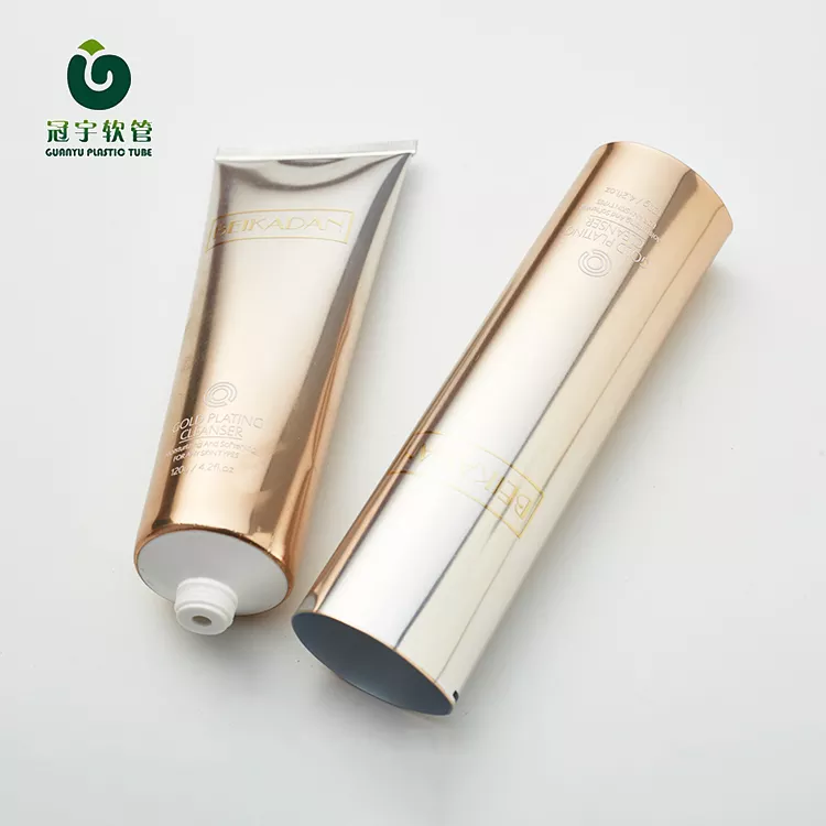 Wholesale Aluminum Cosmetic Soft Tube Flat Tube Body Creme Tube Packaging