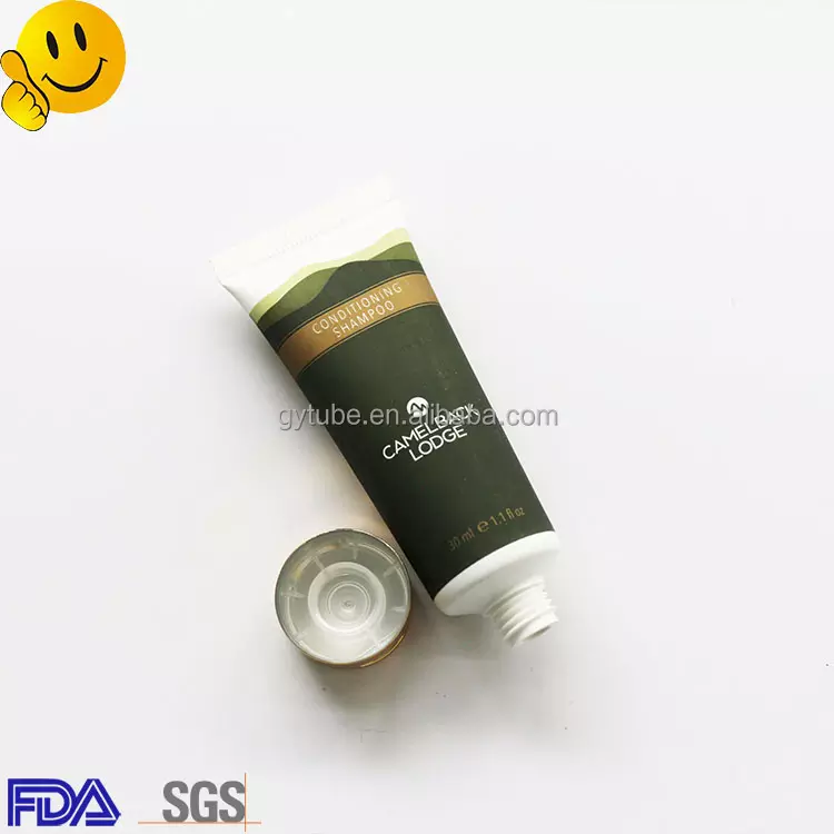 Round Cosmetic Tube Packaging Long Nozzle Tube Plastic Tubes