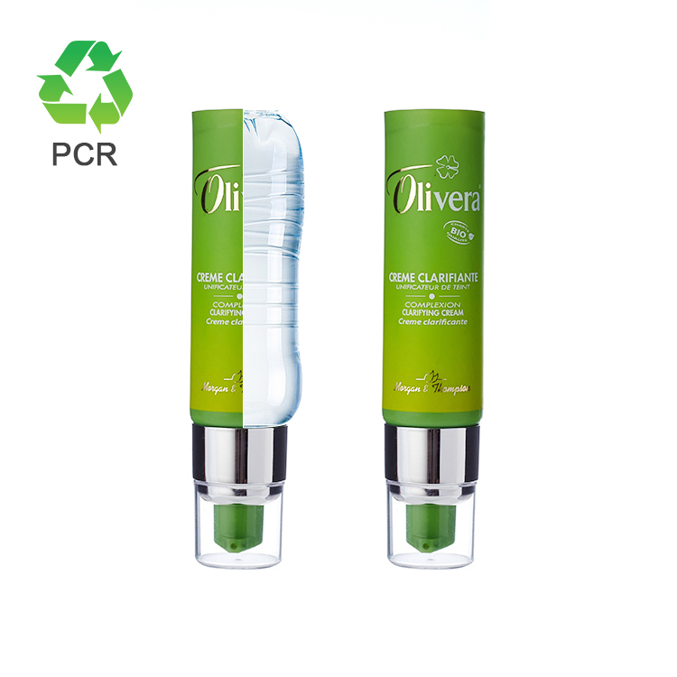 PCR Customized Design Empty Packaging Cosmetic Eye Cream Tube Airless Pump Tube
