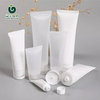 50ml 60ml 100ml 120ml 150ml 200ml 300ml White Squeeze Plastic Lotion Tube Customized Cosmetic Empty Soft Tube With Flip Top