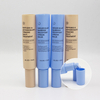 Custom Airless Pump Cosmetic Tube 50ml Pink Squeeze Cosmetic Tube with Airless Pump