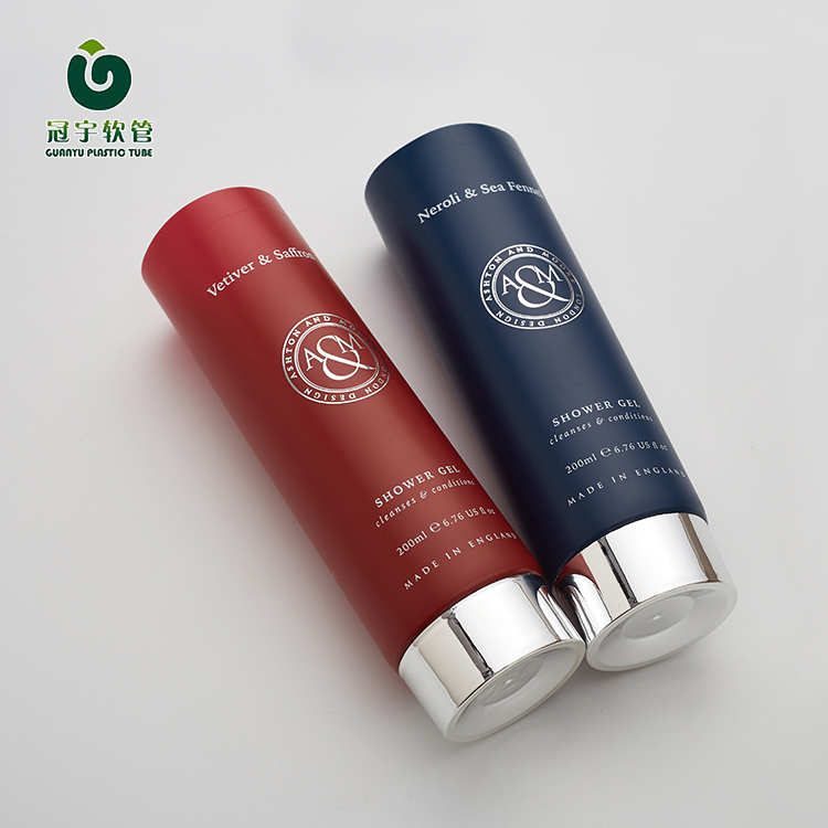 Hotel Shampoo Gel Soft Tubes for Guests Hotel Use Plastic Cosmetic Tube